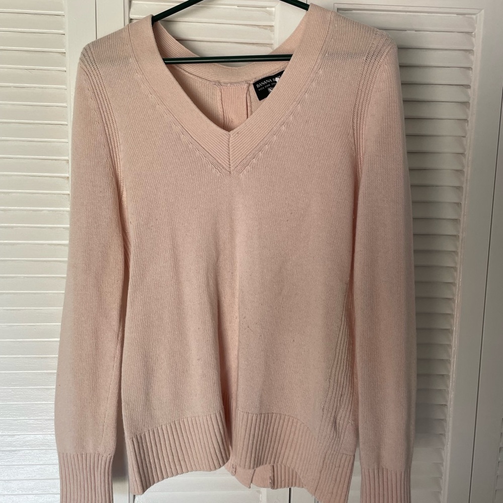 Pink Banana Republic Sweater (S) - Picture 1 of 4